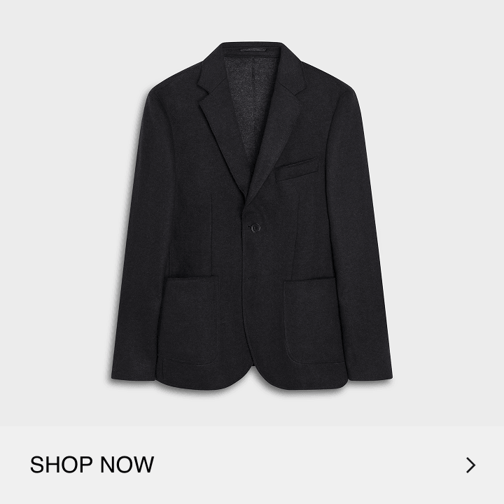 Solid Wool Blazer