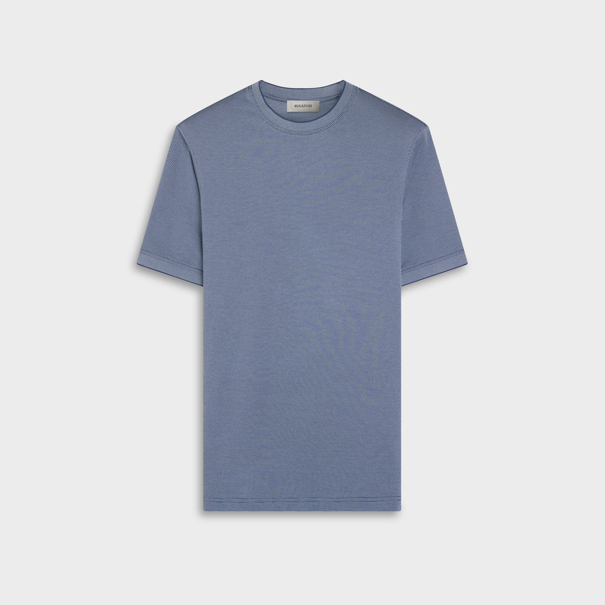 Micro Geometric Jacquard T-Shirt