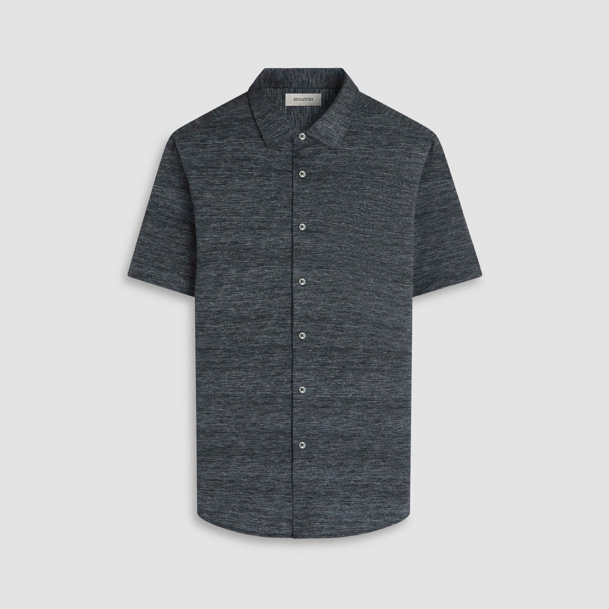 Miles Heathered OoohCotton® Short-Sleeve Shirt
