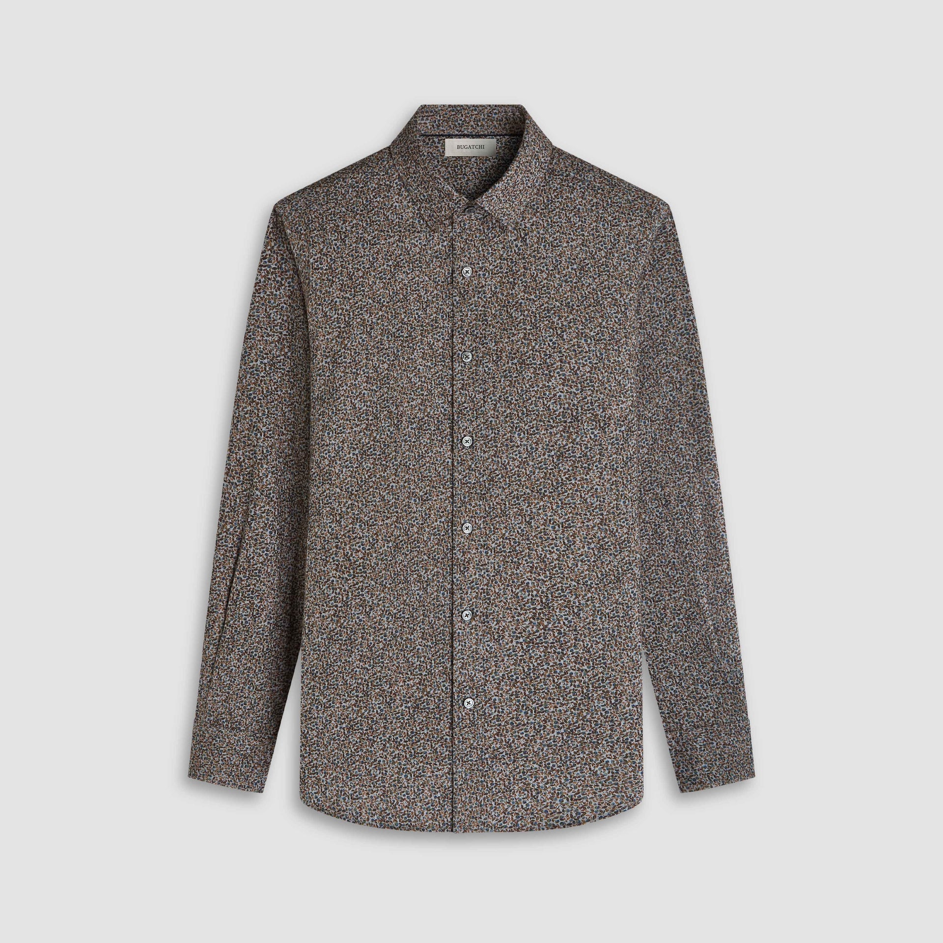 Julian Leaf Print Shirt