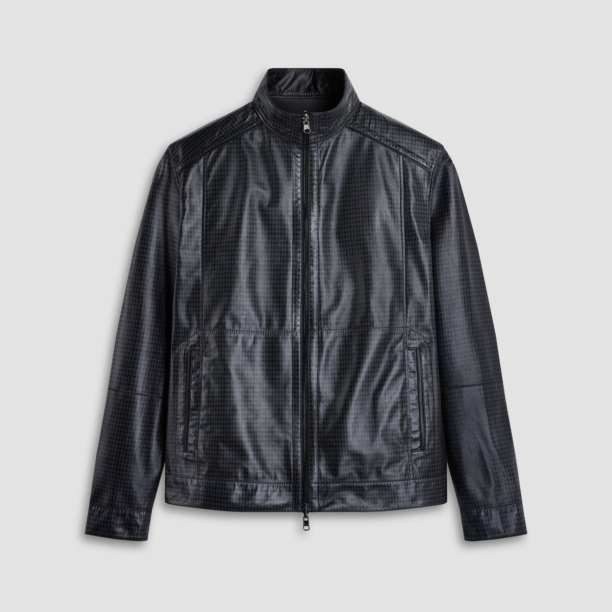 Reversible Leather Bomber Jacket