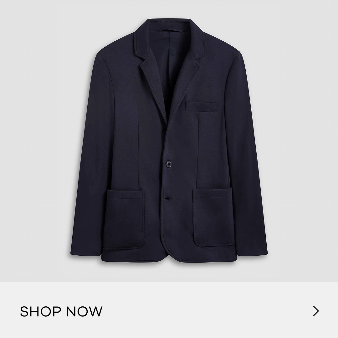 Soft Touch™ Two-Button Knit Blazer