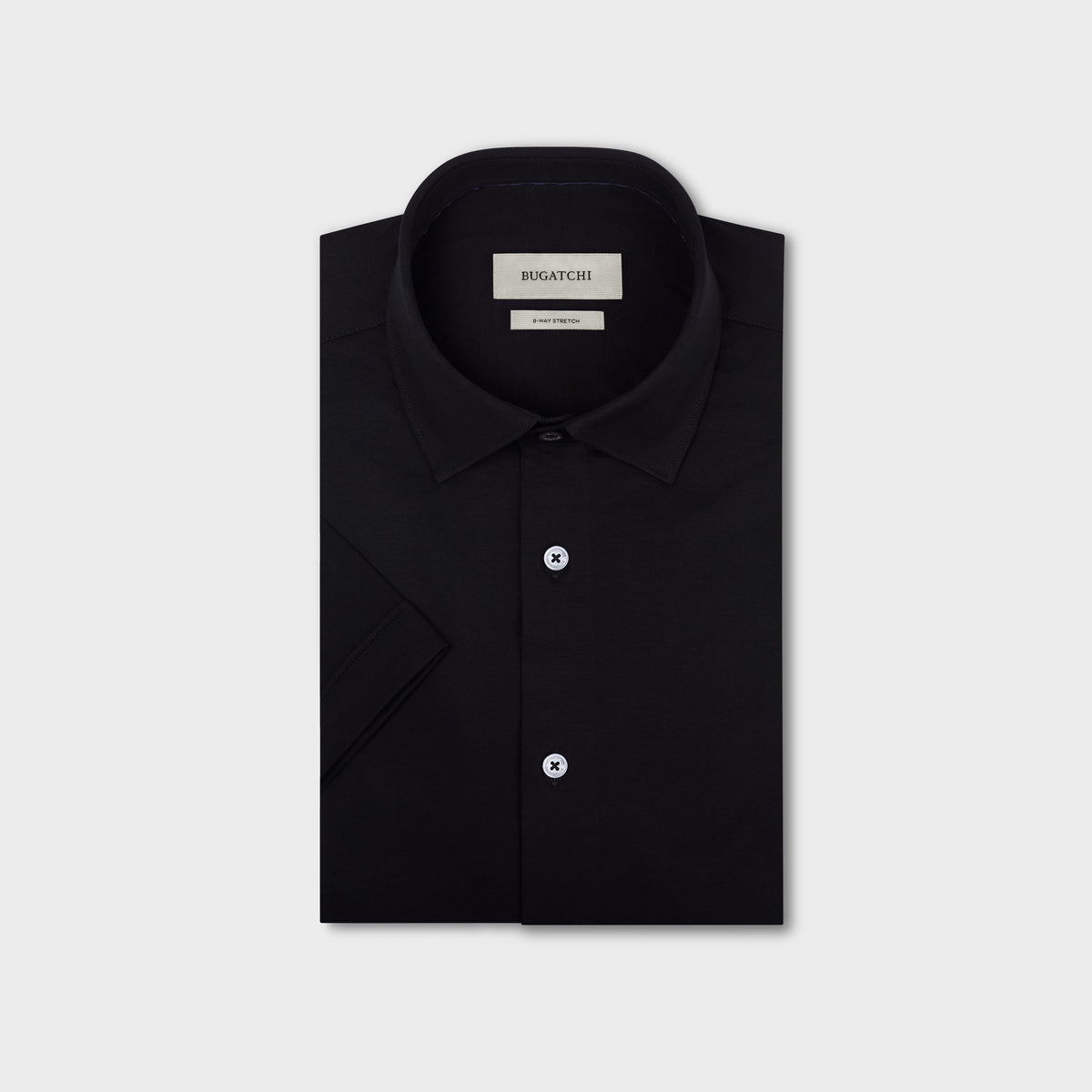 Miles Solid OoohCotton® Short Sleeve Shirt