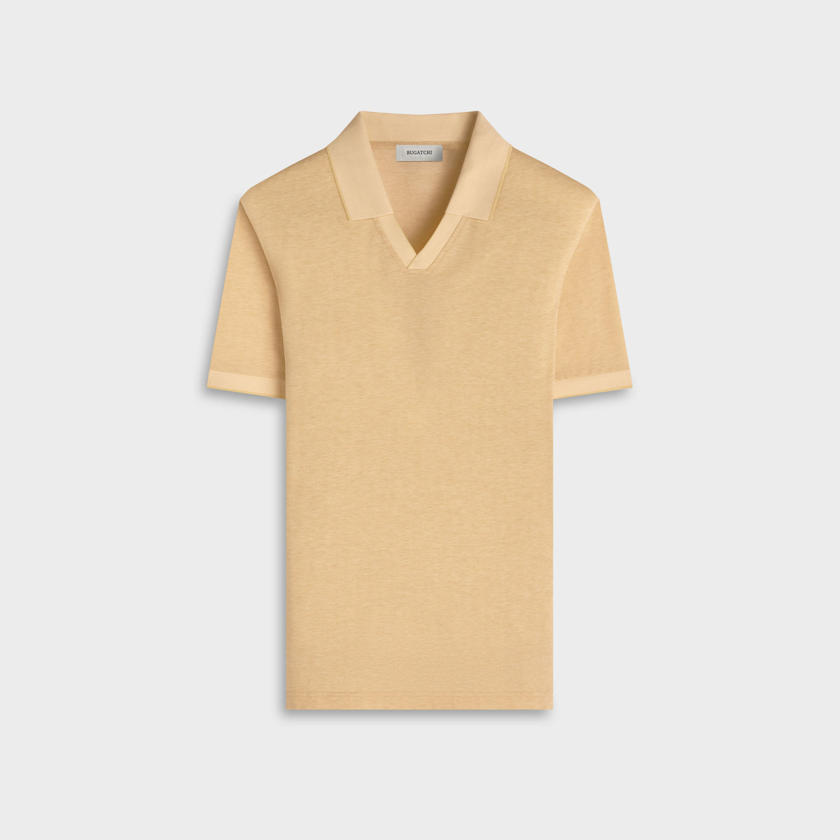 Performance Micro Herringbone Johnny Collar Polo