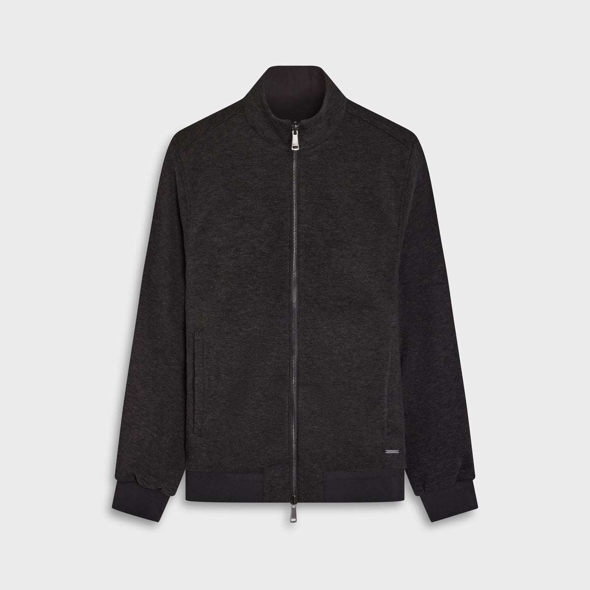 Reversible Knit and Nylon Jacket