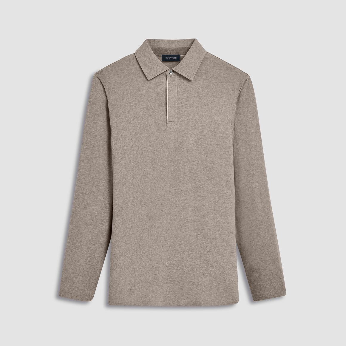 Long-Sleeved Polo Shirt