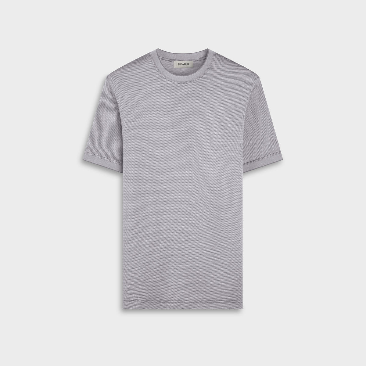 Micro Geometric Jacquard T-Shirt