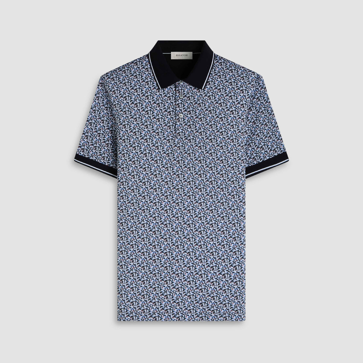 Vance Geometric OoohCotton® Polo Shirt