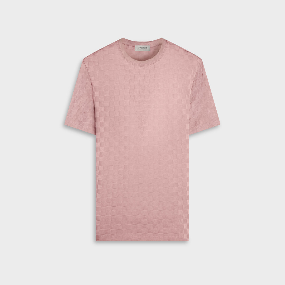 Checkboard Jacquard T-Shirt