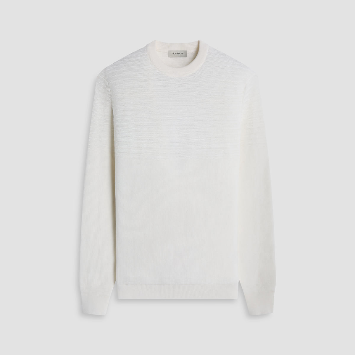 Mixed Media Crewneck Sweater