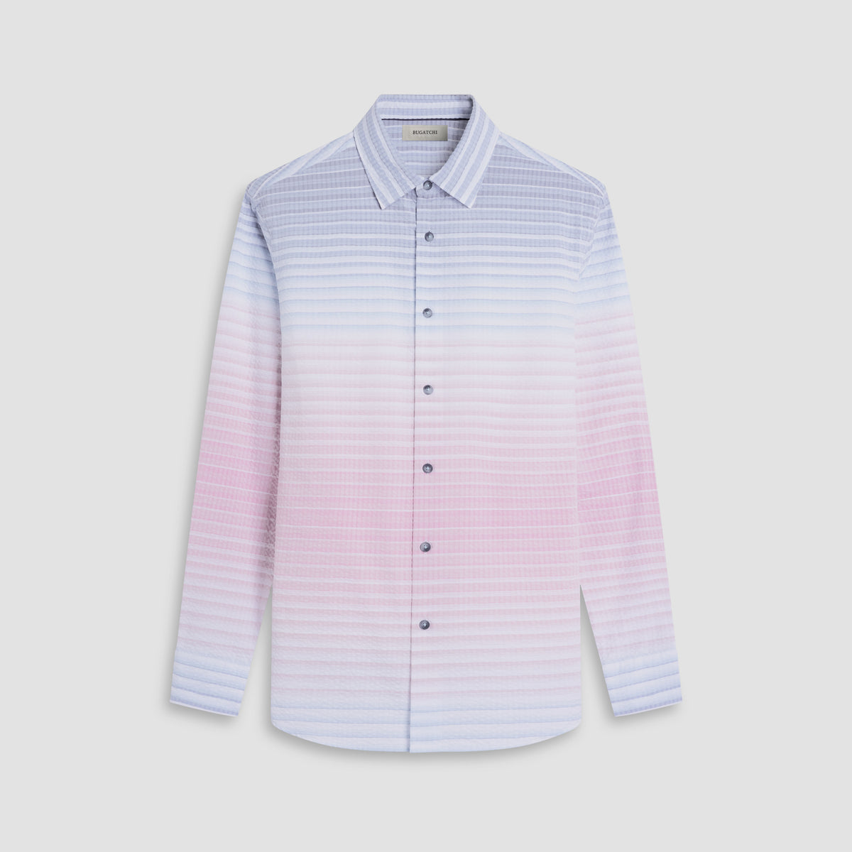 Julian Ombre Stripe Seersucker Shirt