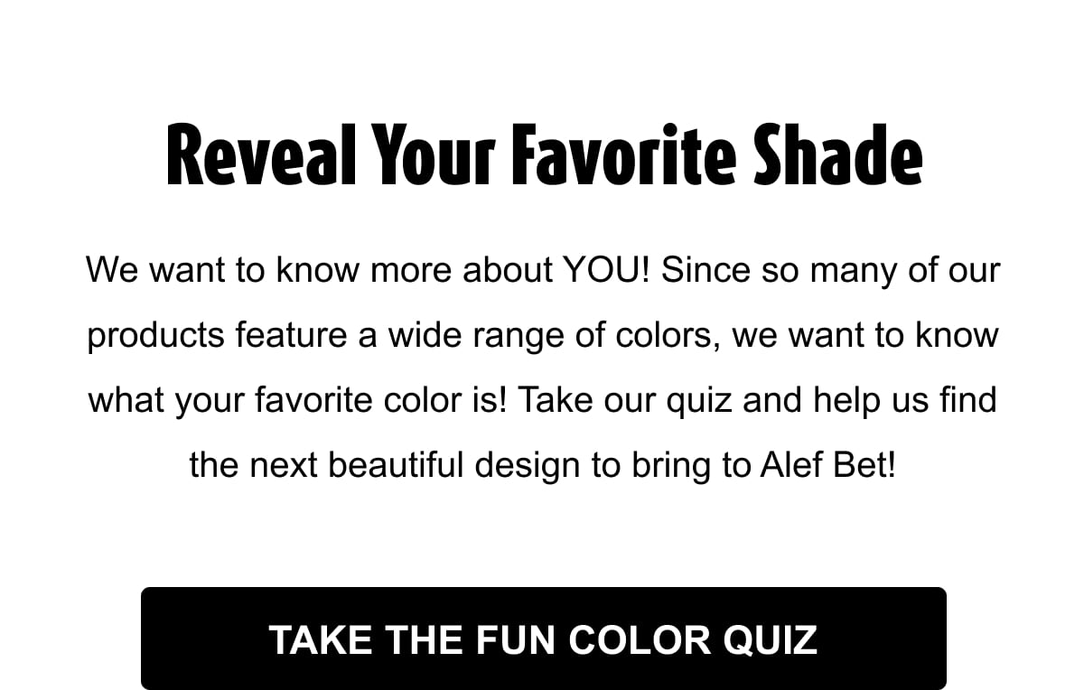 Reveal Your Favorite Shade