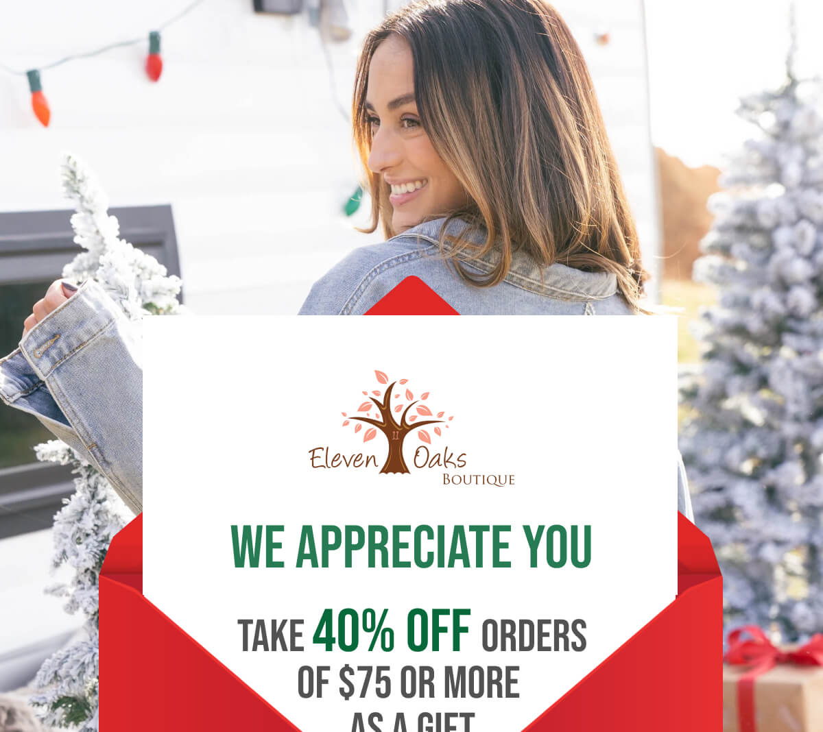 Thank you for being you Eleven Oaks Boutique