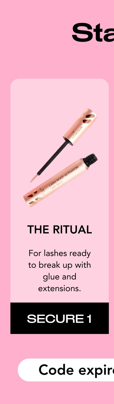The Ritual- For lashes ready to break up with glue and extensions.