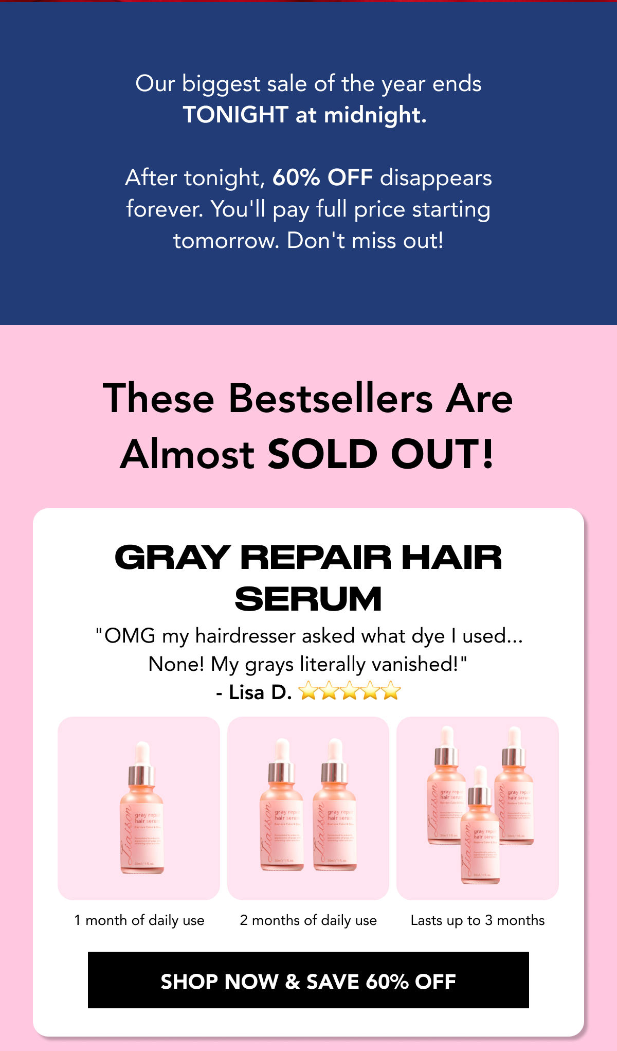 Gray Repair Hair Serum