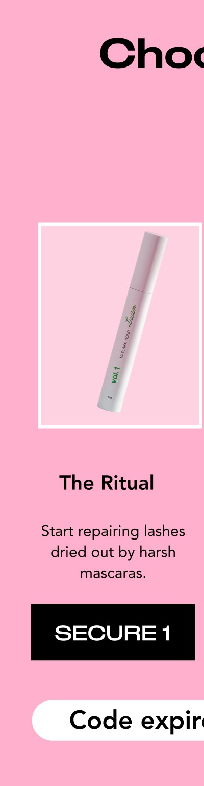 The Ritual- Start repairing lashes dried out by harsh mascaras.