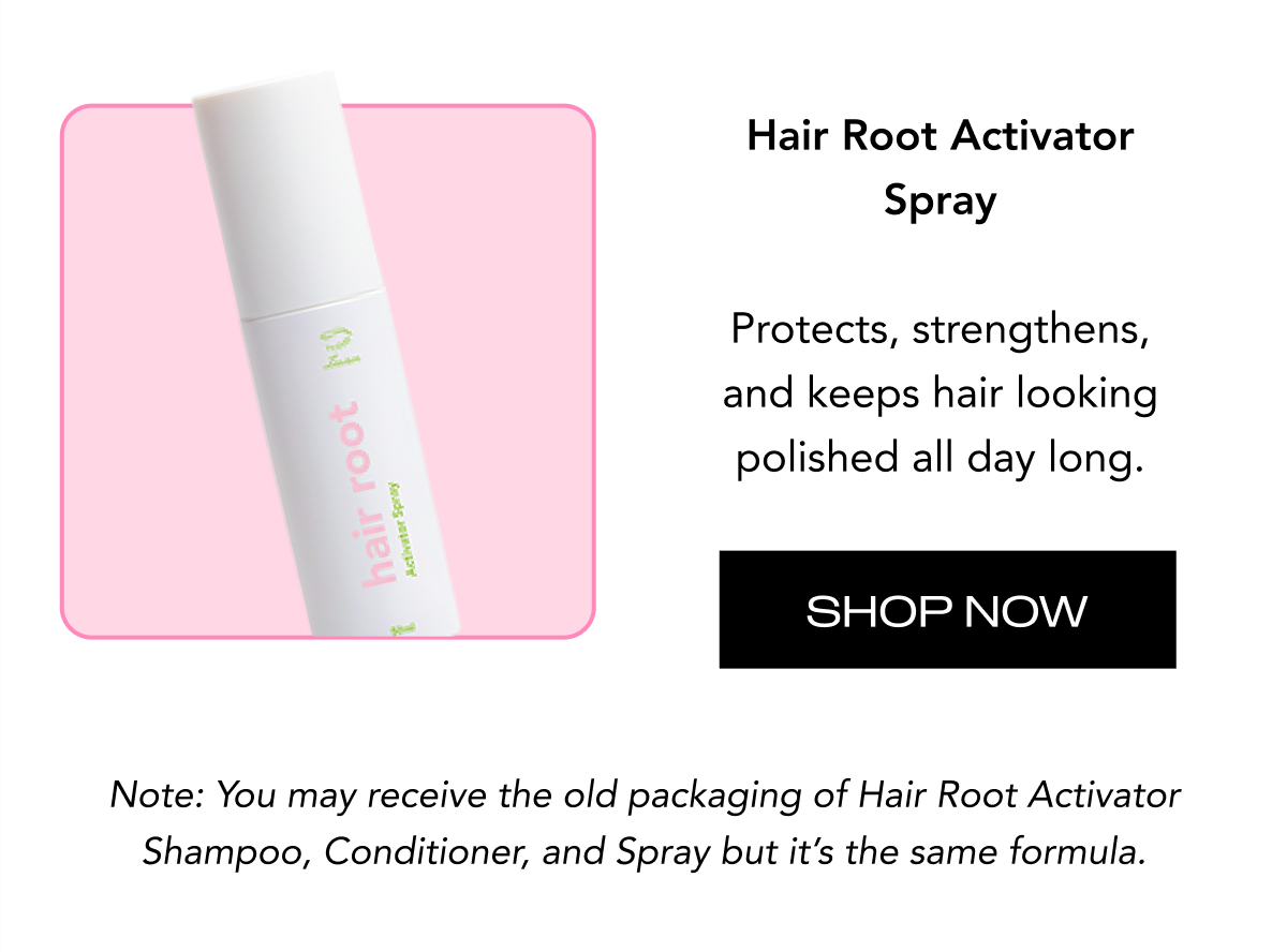 Hair Root Activator Spray
