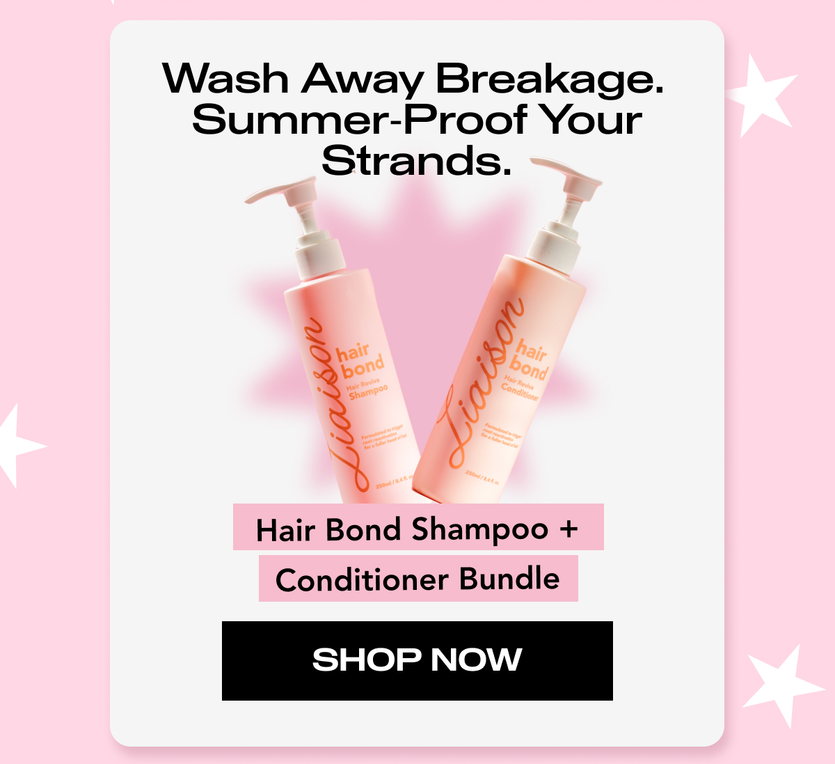 Hair Bond Shampoo + Conditioner Bundle