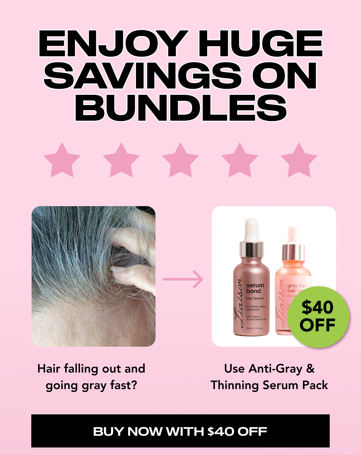 Anti-Gray & Thinning Serum Pack