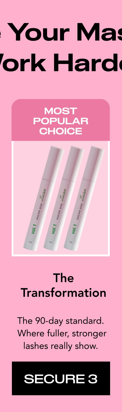 The Transformation- The 90-day standard.  Where fuller, stronger lashes really show.