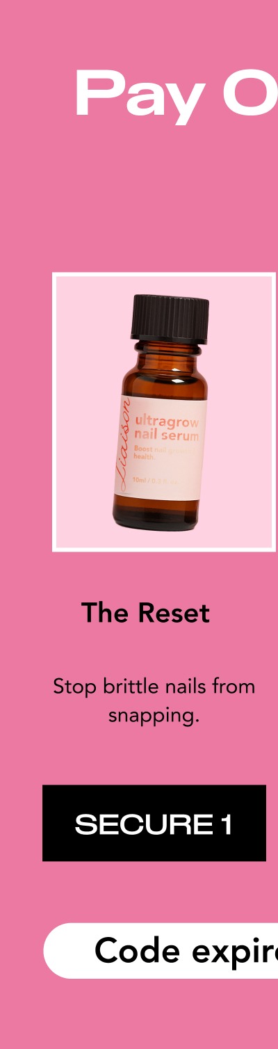 The Reset- Stop brittle nails from snapping.