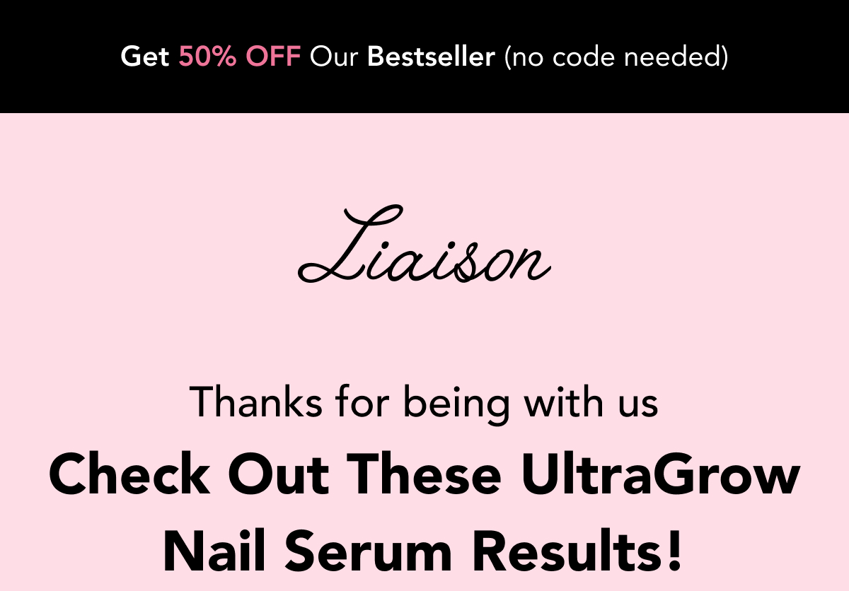 Check Out These UltraGrow Nail Serum Results