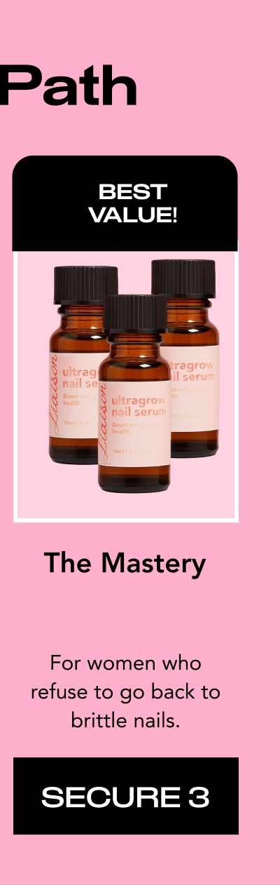 The Mastery- For women who refuse to go back to brittle nails.