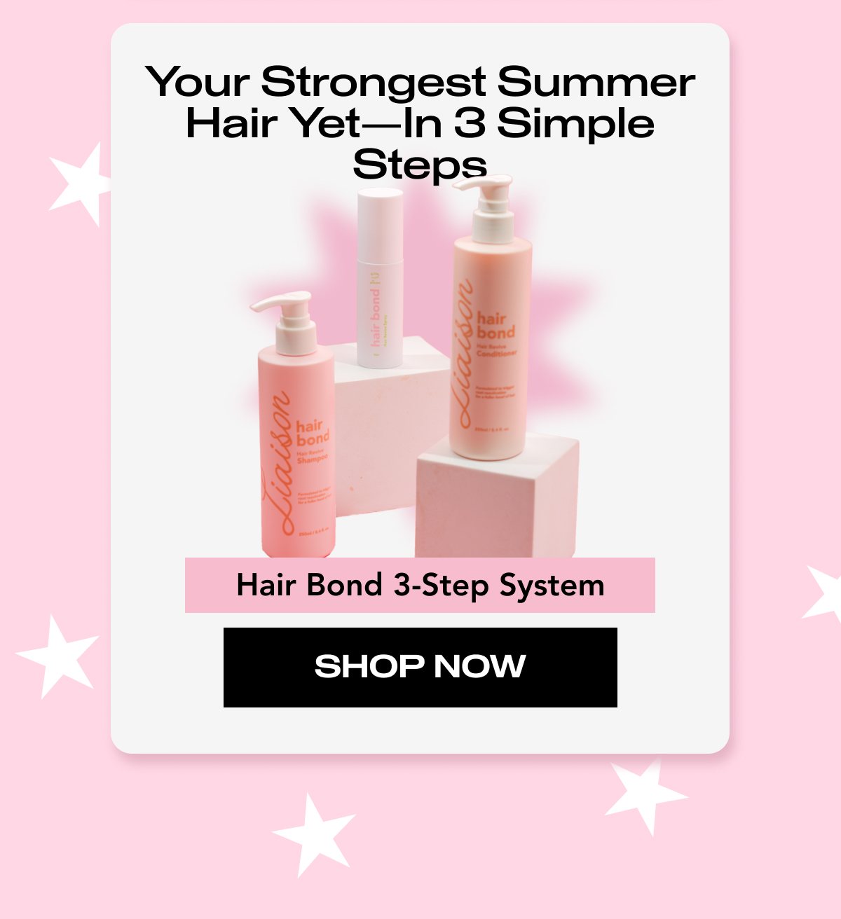 Hair Bond 3-Step System