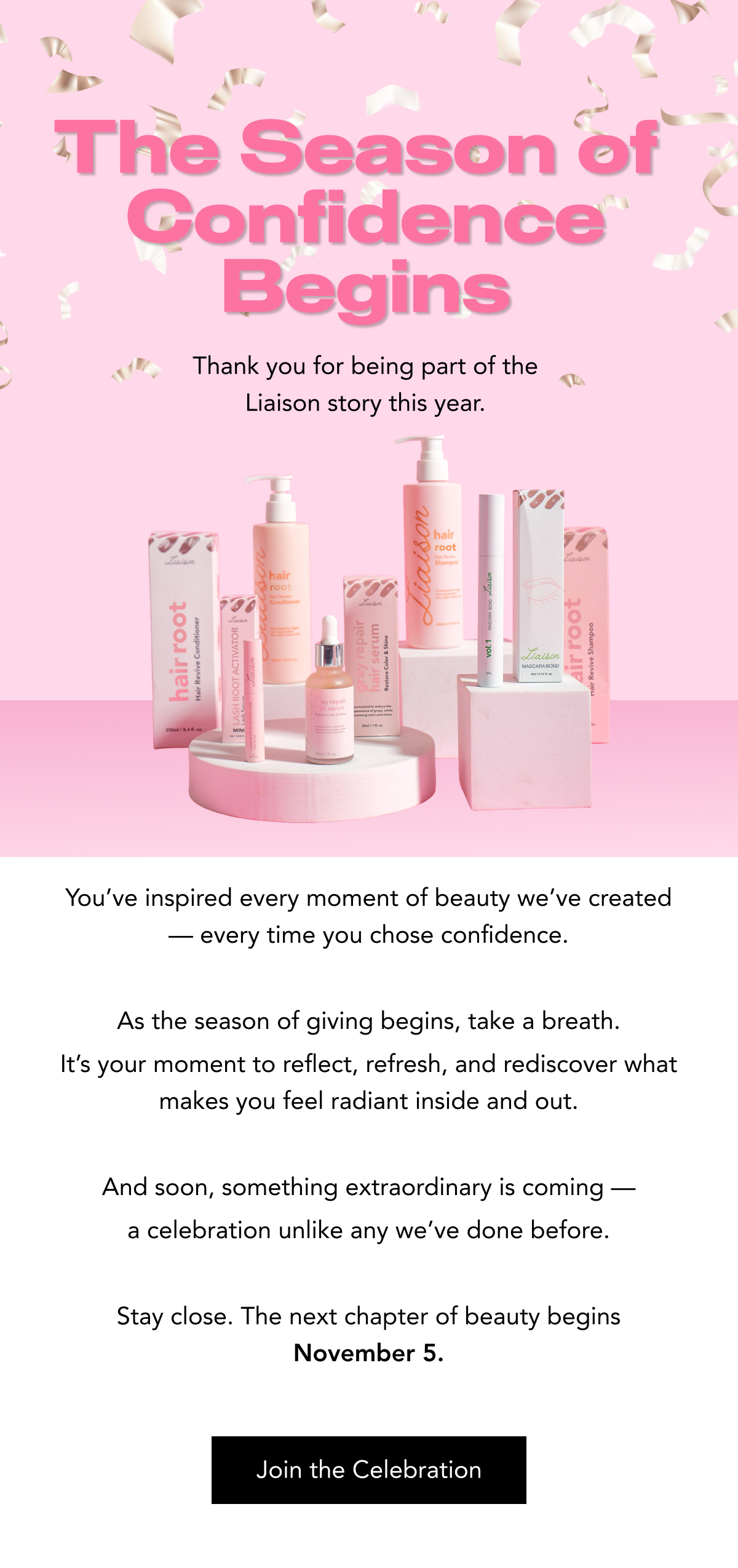 The Season of Confidence Begins