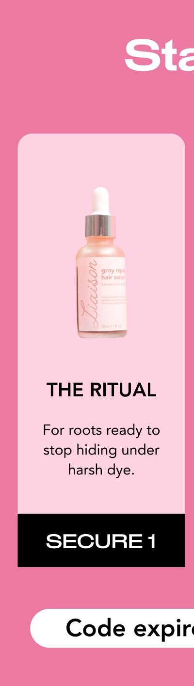 The Ritual- For roots ready to stop hiding under harsh dye.