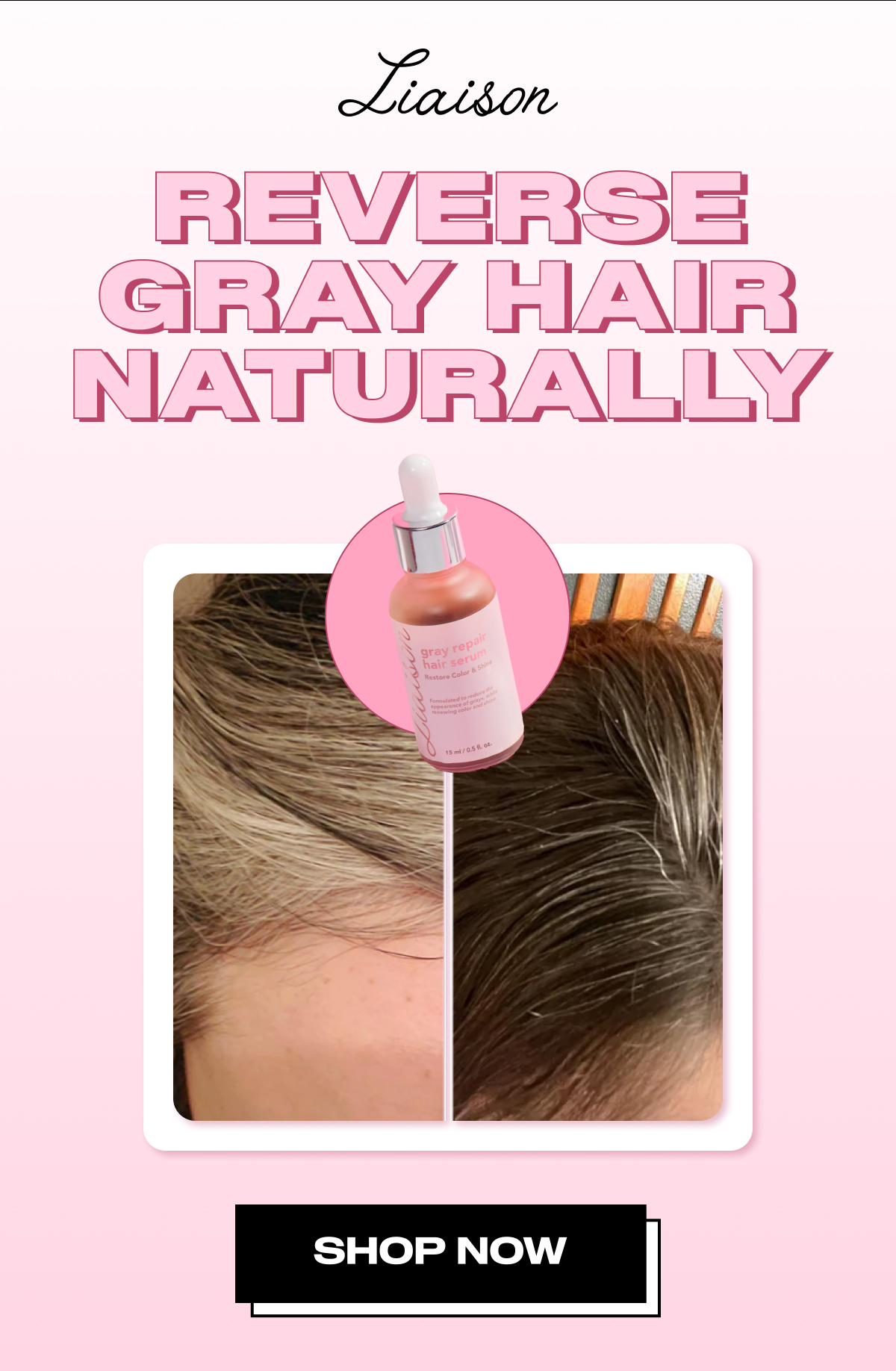 REVERSE GRAY HAIR NATURALLY