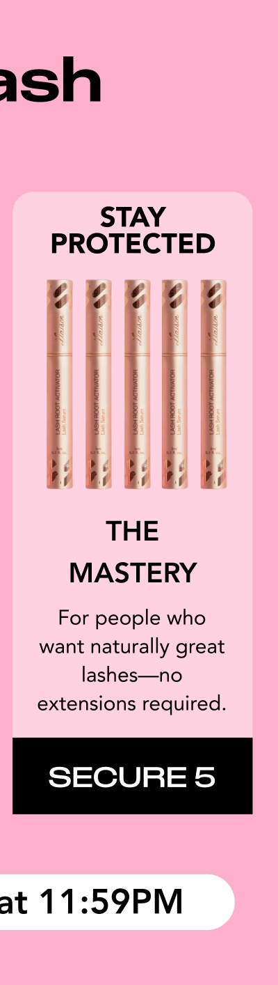 The Mastery-For people who want naturally great lashes—no extensions required.