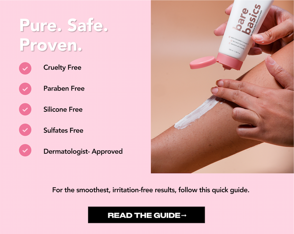 Bare Basics No Shave Hair Removal Cream