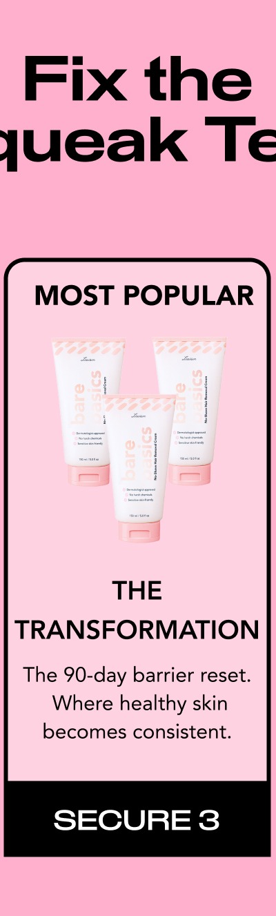 The Transformation- The 90-day barrier reset.  Where healthy skin becomes consistent.