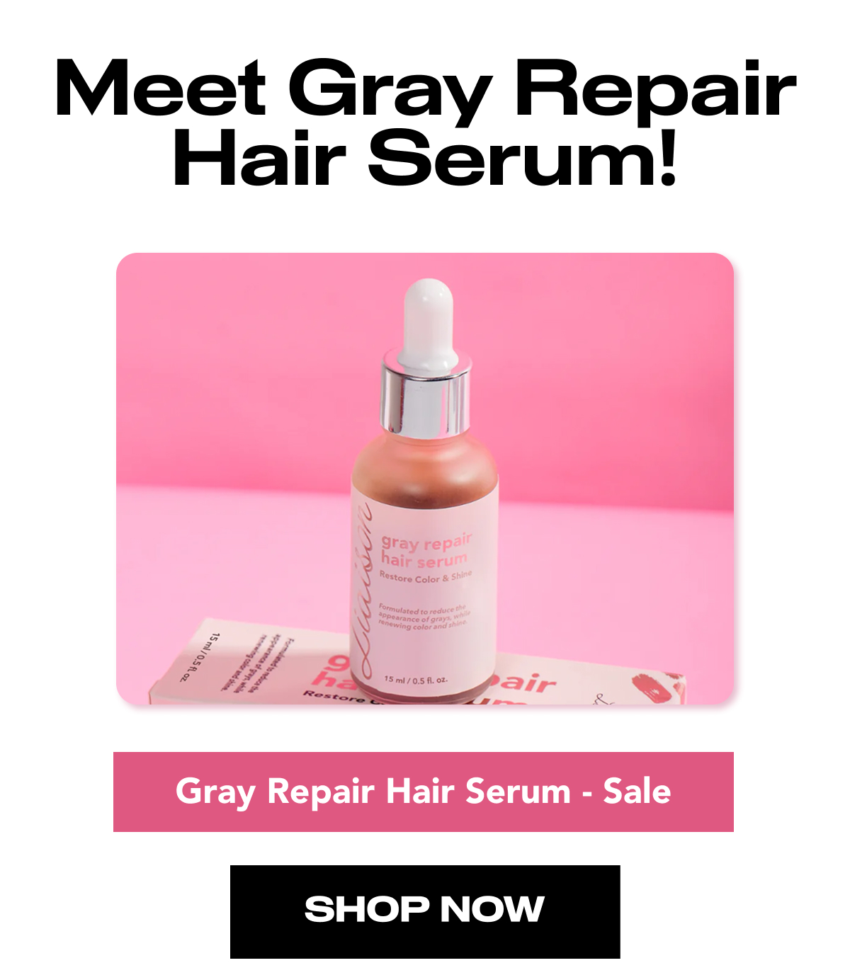 Gray Repair Hair Serum - Sale