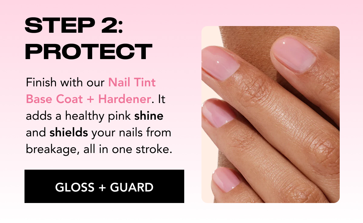 Nail Tint Base Coat + Hardener