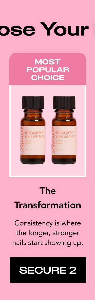 The Transformation- Consistency is where the longer, stronger nails start showing up.