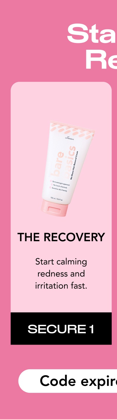 The Recovery- Start calming redness and irritation fast.