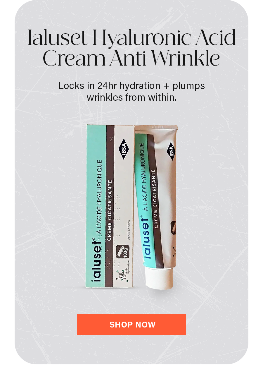 Ialuset Hyaluronic Acid Cream Anti Wrinkle 