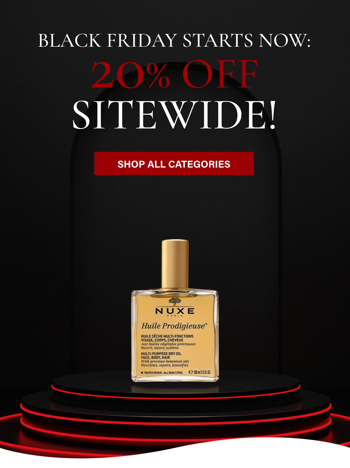 Black Friday Starts Now:  20% OFF Sitewide!