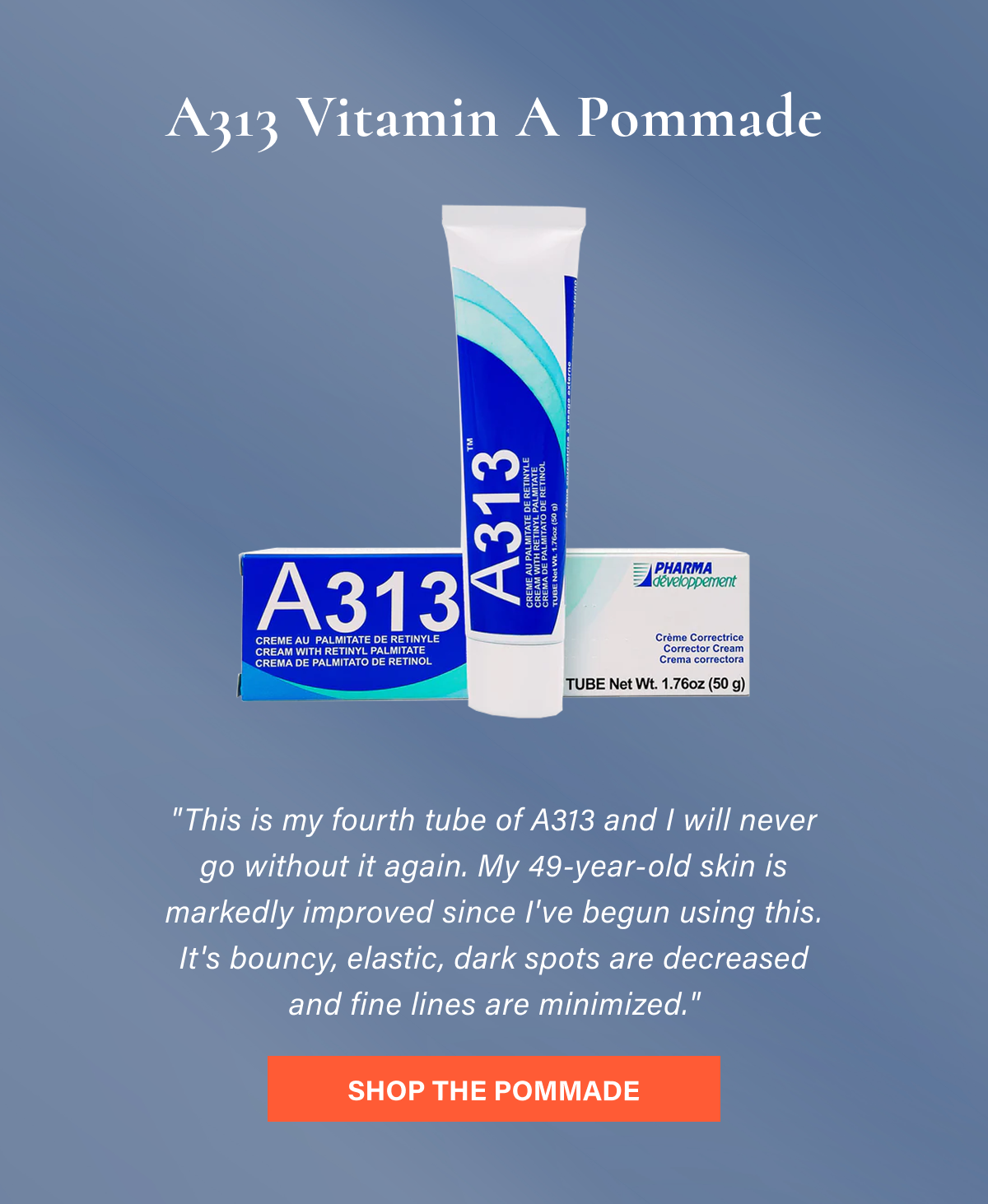 A313 Vitamin A Pommade