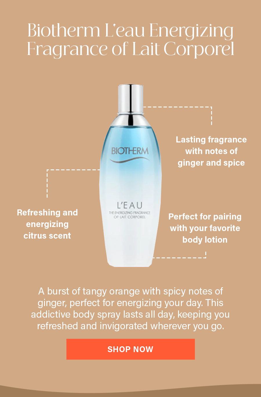 Biotherm L'eau Energizing Fragrance of Lait Corporel