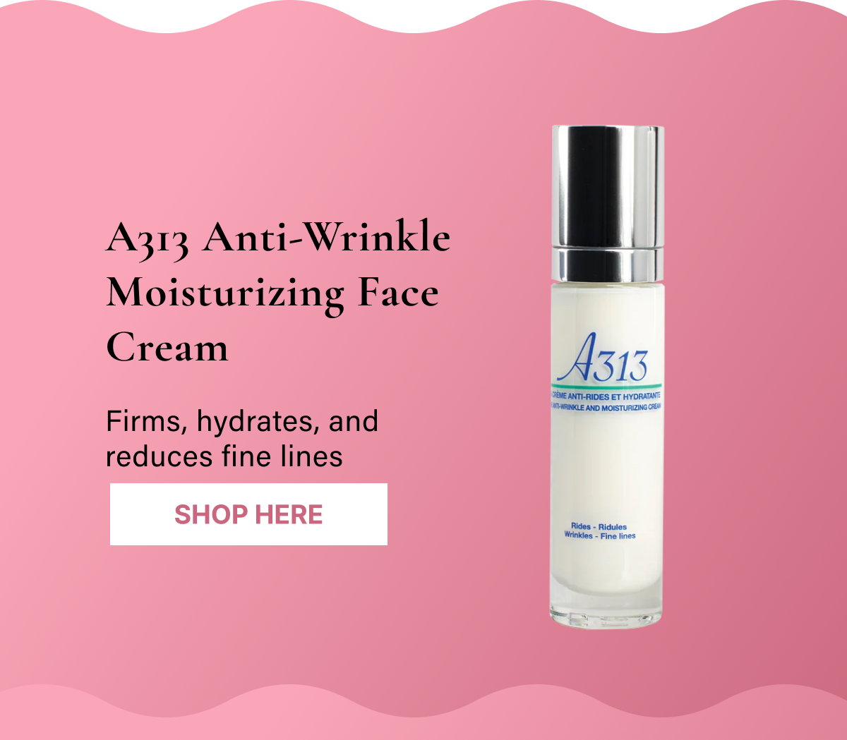 A313 Anti-Wrinkle Moisturizing Face Cream