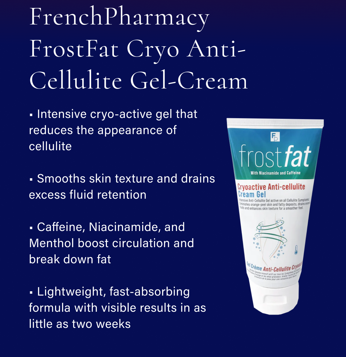 FrenchPharmacy FrostFat Cryo Anti-Cellulite Gel-Cream