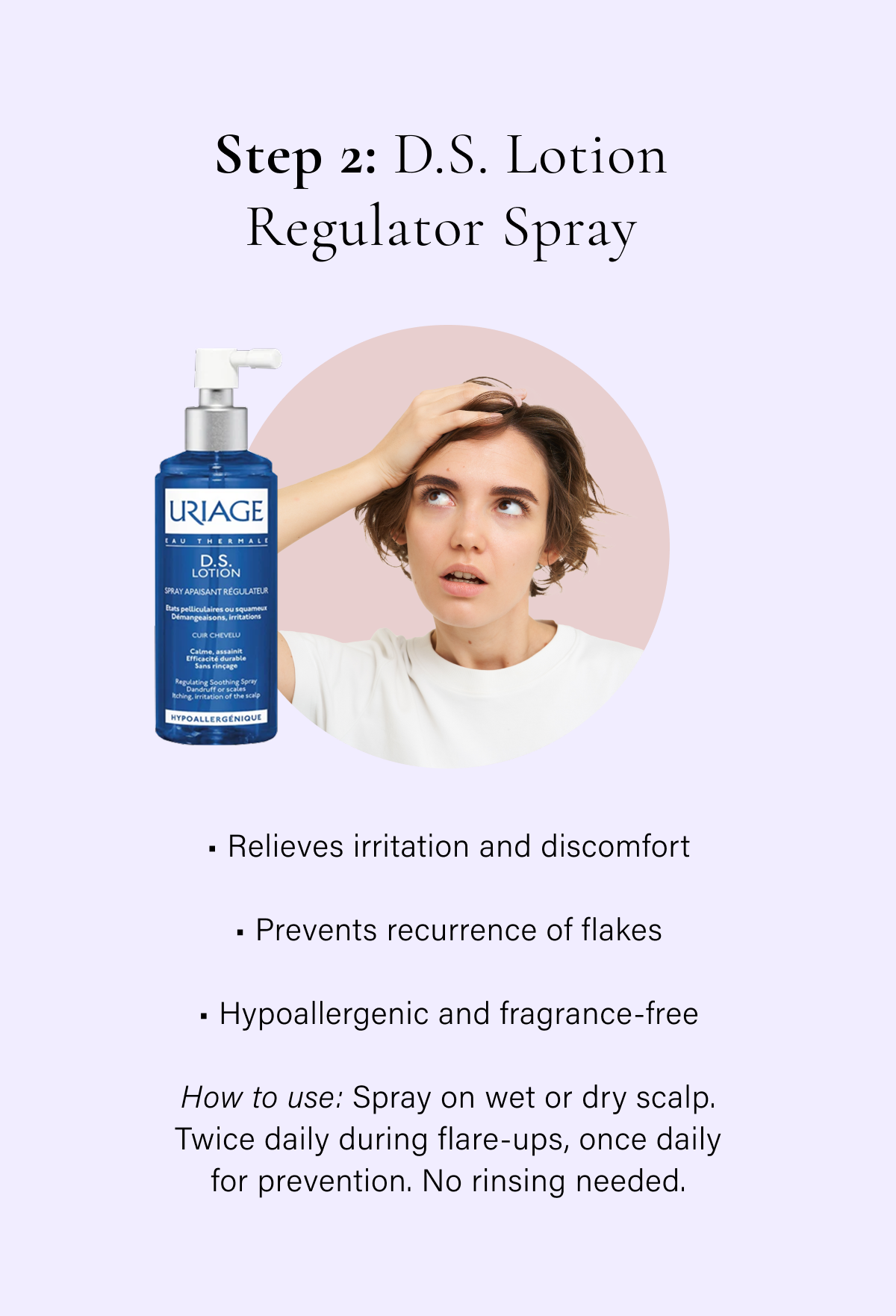 Step 2: D.S. Lotion Regulator Spray