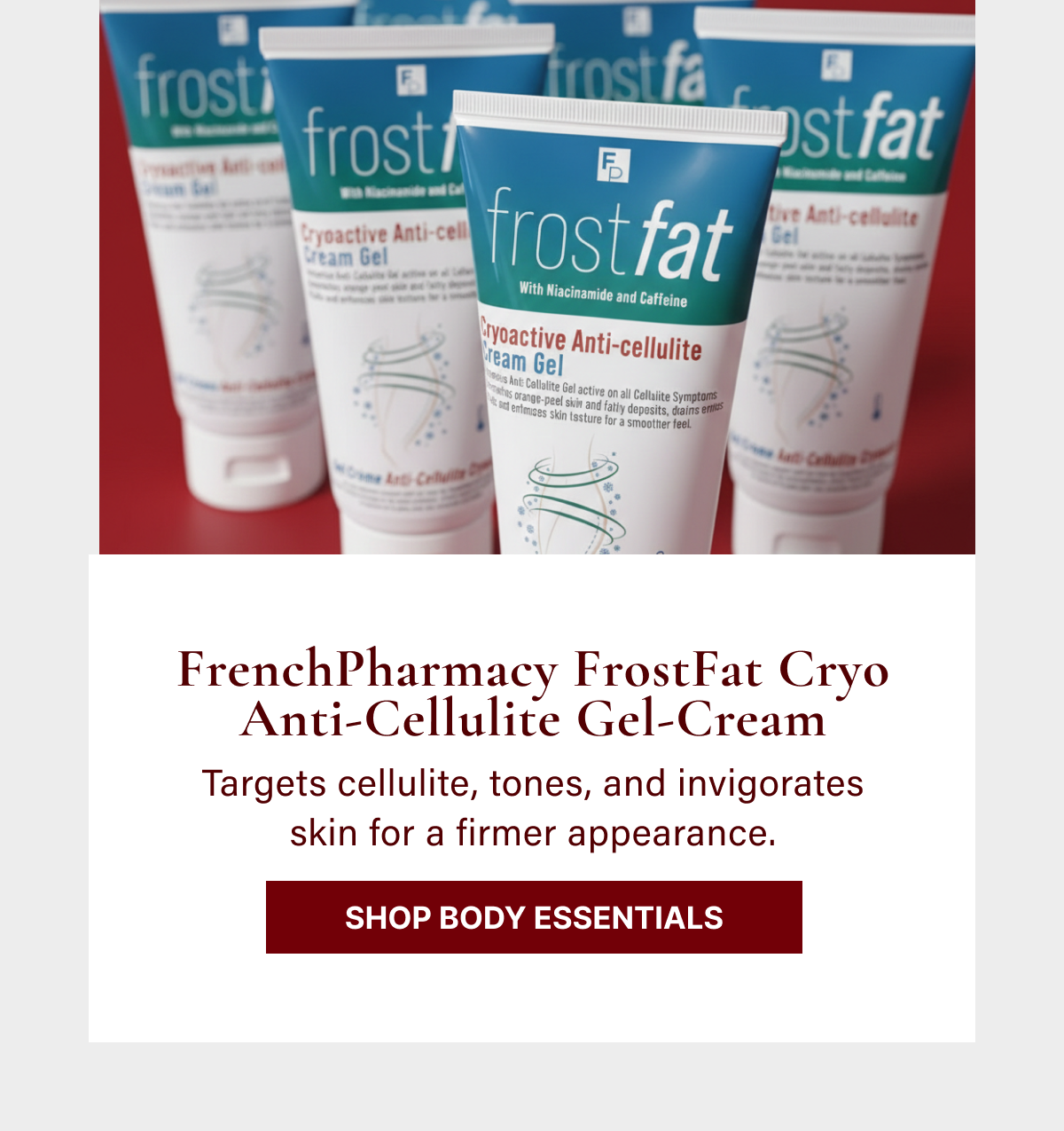 FrenchPharmacy FrostFat Cryo Anti-Cellulite Gel-Cream