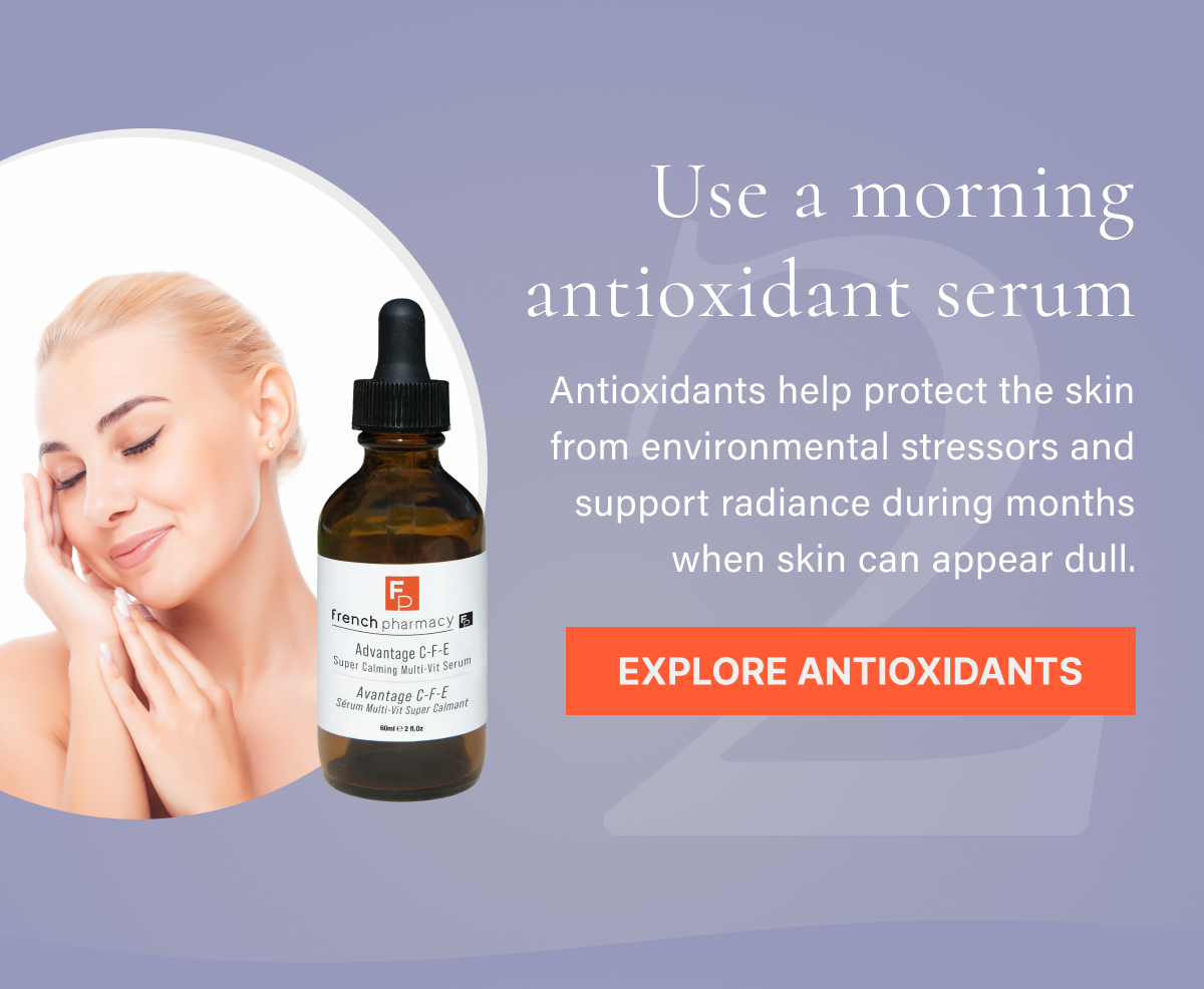 2. Use a morning antioxidant serum