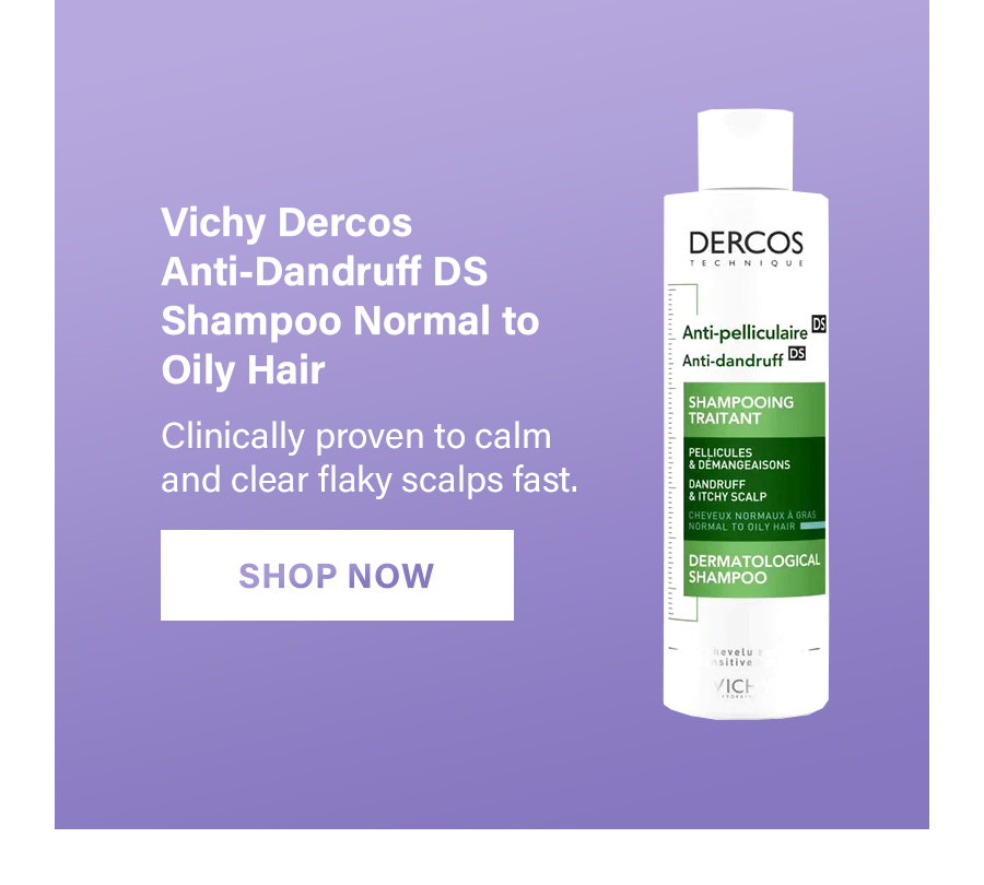 Vichy Dercos Anti-Dandruff DS Shampoo Normal to Oily Hair 
