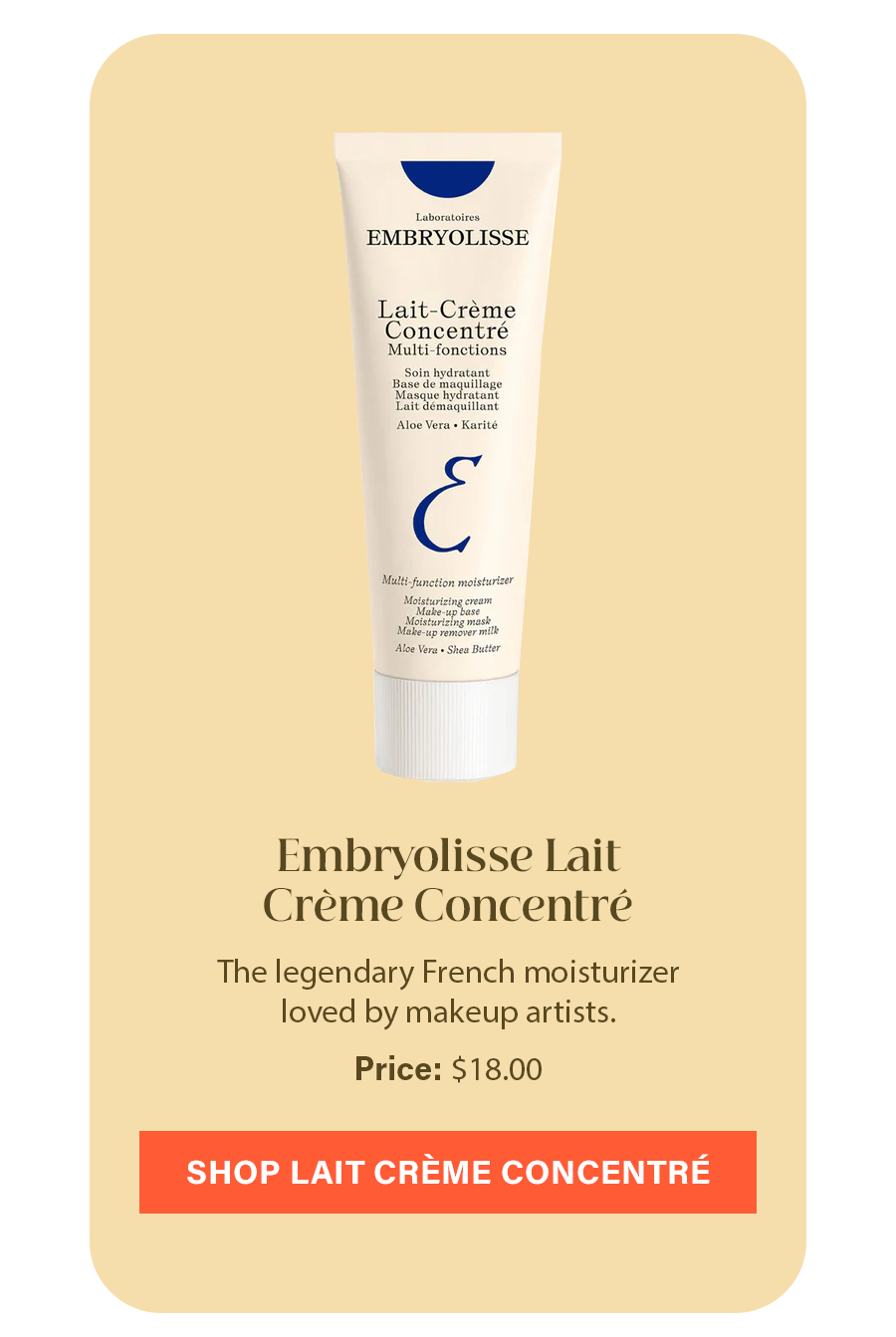 Embryolisse Lait Crème Concentré