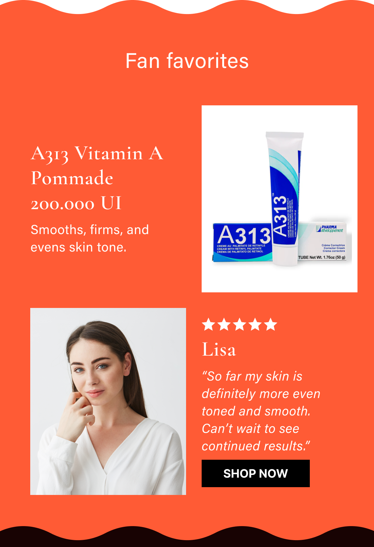 A313 Vitamin A Pommade 200.000 UI 